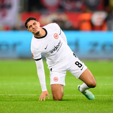 Farès Chaibi konnte als Eintracht-Stürmer zu wenig bewirken.