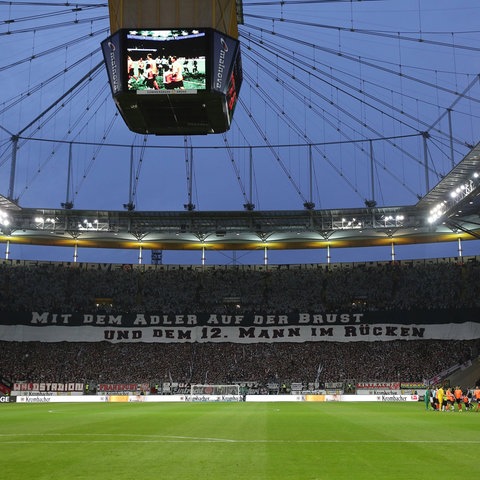 Choreo vom Hessenderby Eintracht Lilien