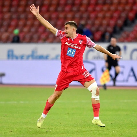 Sion-Stürmer Filip Stojilkovic geht wohl zukünftig für die Lilien auf Torejagd.