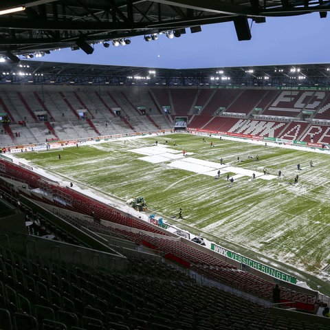 Eintracht Frankfurt in Augsburg