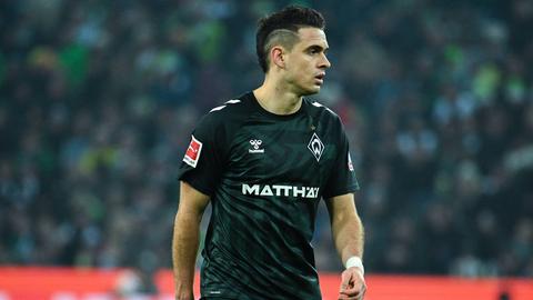 Rafael Borré im Trikot von Werder Bremen