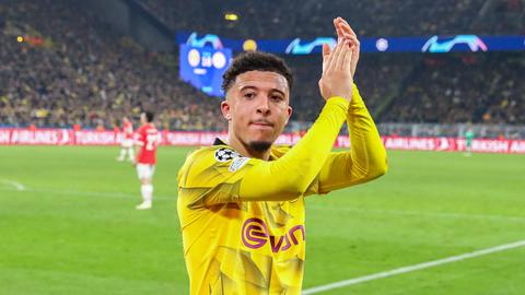 Torschütze Jadon Sancho gegen Eindhoven