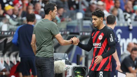 Fares Chaibi Dino Toppmöller Eintracht Frankfurt