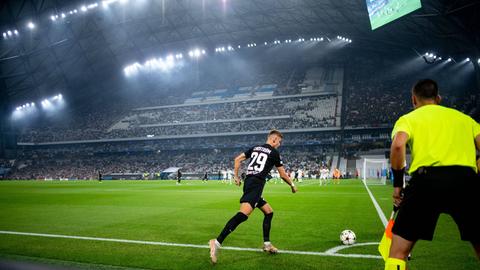 Stark bei den Standards: Eckball Eintracht Frankfurt (Symbolbild)