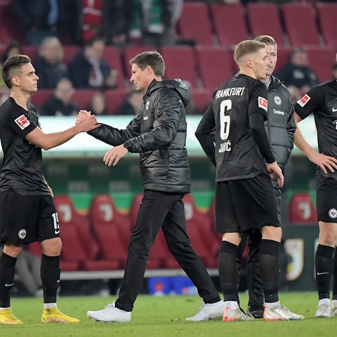 Eintracht-Trainer Oliver Glasner kann zufrieden sein mit dem Fitness-Zustand seines Teams.