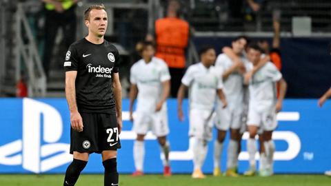 Mario Götze beim Spiel gegen Sporting