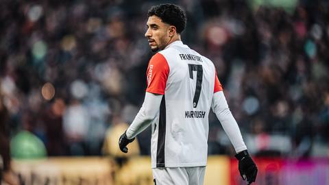 Omar Marmoush im Spiel beim FC St. Pauli