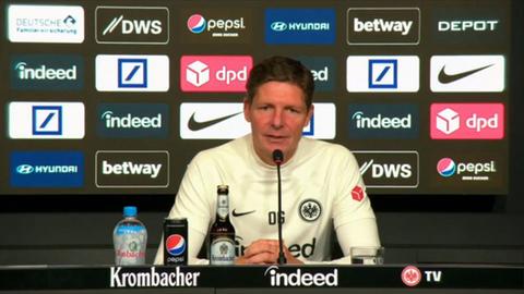 Eintracht-Trainer Oliver Glasner