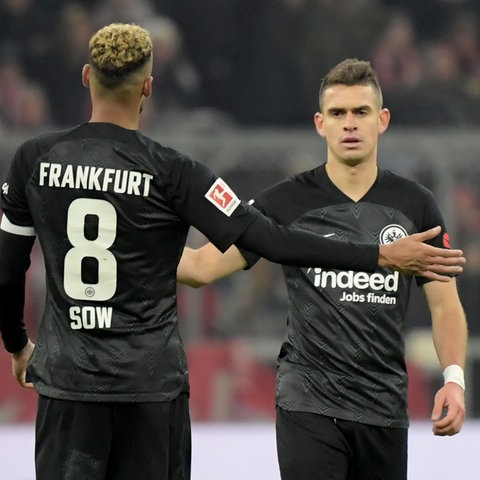 Sow und Borre von Eintracht Frankfurt