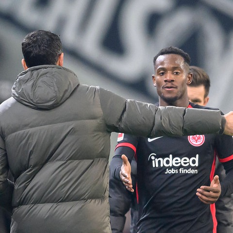 Knauff und Batshuayi von Eintracht Frankfurt