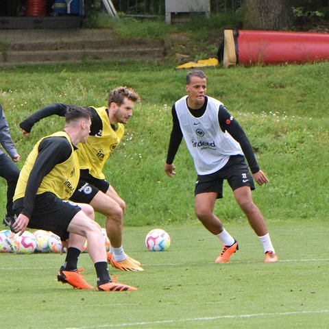 Training von Eintracht Frankfurt