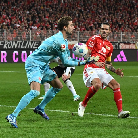 Kevin Trapp im Spiel bei Union Berlin