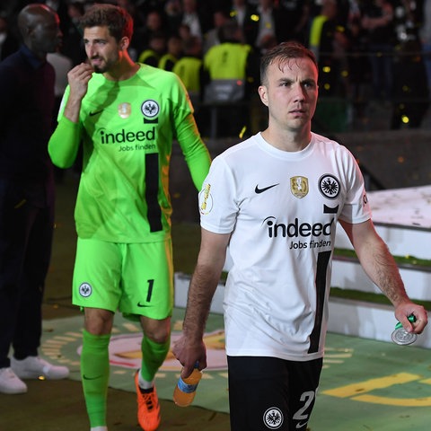 Trapp und Götze von Eintracht Frankfurt