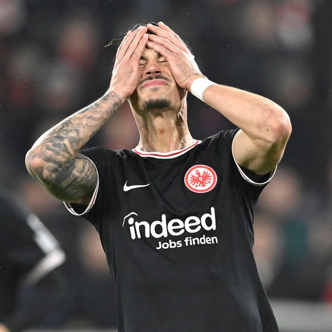 Frust bei Robin Koch von Eintracht Frankfurt 