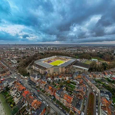 Der Lottopark in Anderlecht