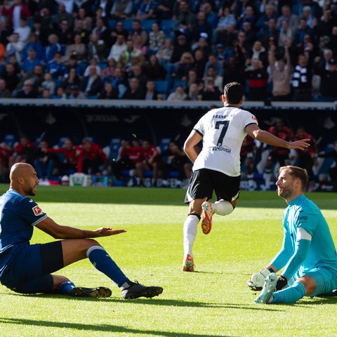 Marmoush trifft gegen die TSG Hoffenheim