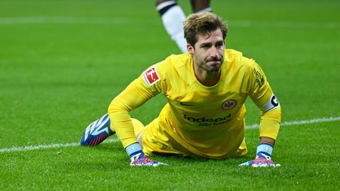 Frust bei Eintracht-Keeper Kevin Trapp