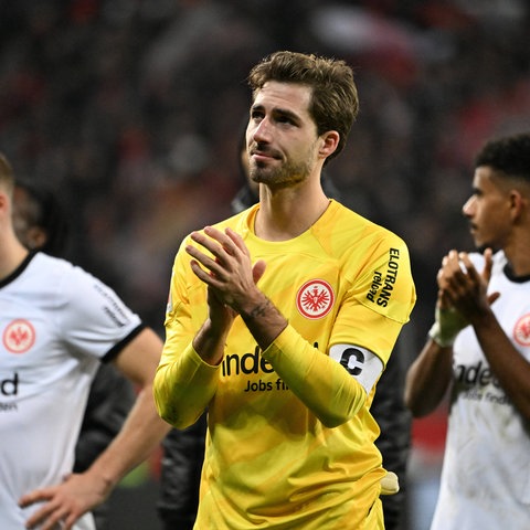 Frust bei Eintracht-Keeper Kevin Trapp