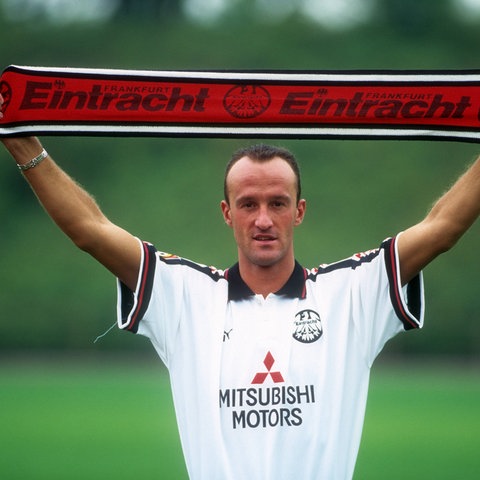 Marco Rossi im August 1996 bei der Frankfurter Eintracht. 