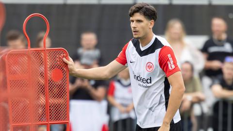 Igor Matanovic im Training der Eintracht.