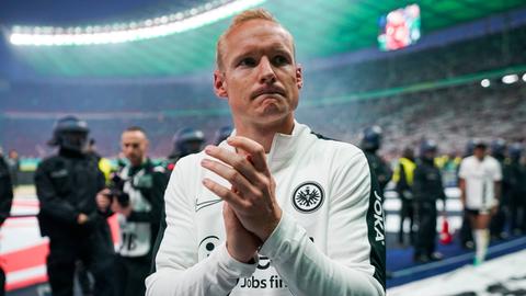 Sebastian Rode nach dem Pokalfinale in Berlin