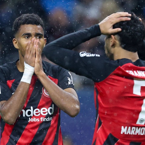 Eintracht Frankfurt gegen Borussia Dortmund