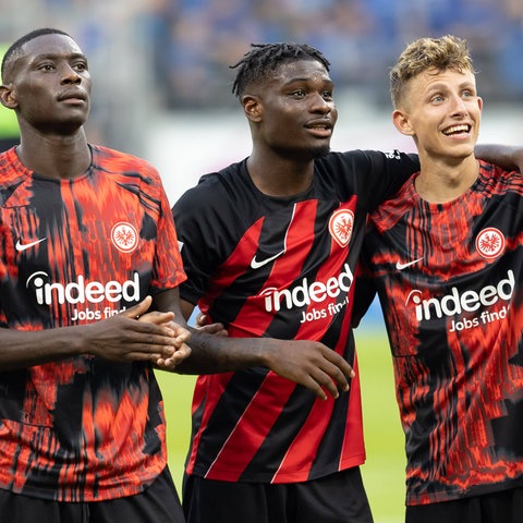 Eintracht Frankfurt Randal Kolo Muani Jesper Lindström