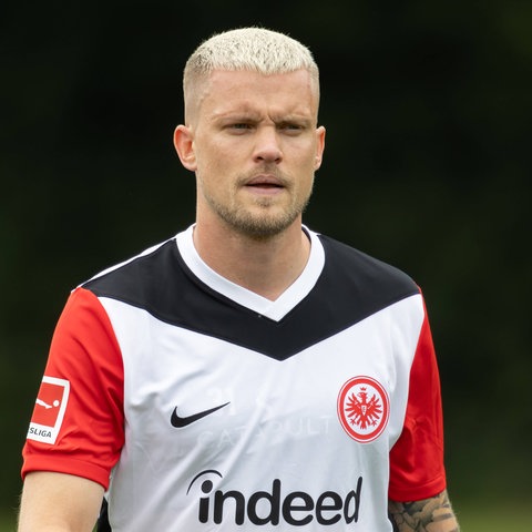 Philipp Max im Trikot von Eintracht Frankfurt.