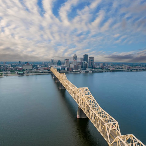 Die Eintracht trainiert in den nächsten Tagen in Louisville, Kentucky, direkt am Ohio River.