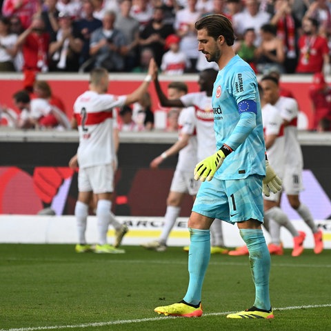 Kevin Trapp in Stuttgart